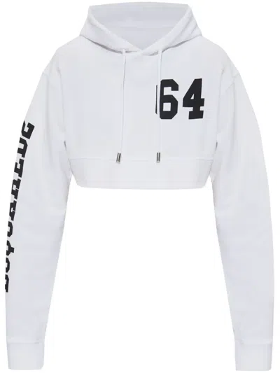 Dsquared2 Logo-print Hoodie In White