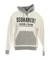Dsquared2 Logo-print Cotton Hoodie In White
