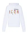 Dsquared2 Logo-print Hoodie In White