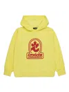 Dsquared2 Logo-print Hoodie In Yellow