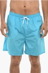 Dsquared2 Man Swim Trunks Azure Size 36 Polyamide, Elastane In Blue