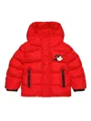 Dsquared2 Logo-print Jacket In Red
