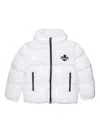 Dsquared2 Kids' Logo-print Jacket In White