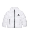 Dsquared2 Down Jacket With Logo In White