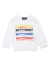 Dsquared2 Logo-print Jersey Sweatshirt In White