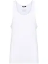 Dsquared2 Logo-print Jersey Tank Top In White