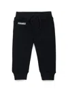 Dsquared2 Logo-print Jersey Tracksuit Pants In Black