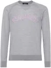 Dsquared2 Logo-print Jumper In Grey