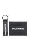 Dsquared2 Cc Holder+key Ring In Black