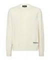 Dsquared2 Logo-print Knitted Jumper In White