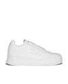 Dsquared2 Logo-print Lace-up Sneakers In White