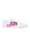Dsquared2 Logo-print Lace-up Trainers In White