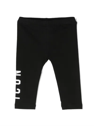 Dsquared2 Babies' Logo-print Leggings In Black