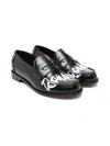 Dsquared2 Logo-print Loafers In Black
