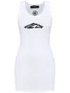 Dsquared2 Logo-print Mini Dress In White
