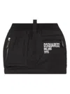 Dsquared2 Logo-print Mini Skirt In Black
