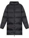 Dsquared2 Logo-print Padded Coat In Schwarz