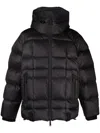 Dsquared2 Logo-print Padded Jacket In Black