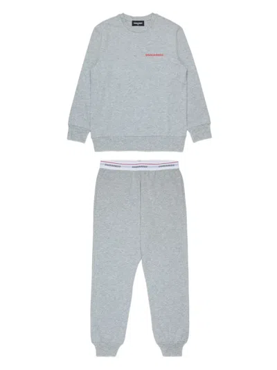 DSQUARED2 LOGO-PRINT PAJAMA SET