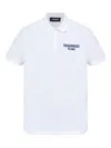 Dsquared2 Logo-print Polo Shirt In White