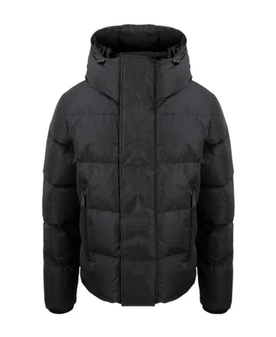 Dsquared2 Logo-print Puffer Coat In Black