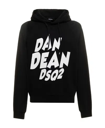 DSQUARED2 DSQUARED2 PRINTED DRAWSTRING HOODIE