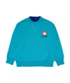 Dsquared2 Logo-print Reversible Sweatshirt In Blue