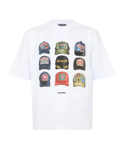 DSQUARED2 DSQUARED2 ICONIQUE LOOSE FIT T-SHIRT
