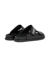 Dsquared2 Logo-print Sandals In Black