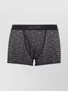 Dsquared2 Logo Print Sheer Nylon Trunk