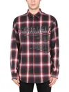 Dsquared2 Drop Shoulder Shirt In Multicolour