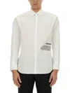 Dsquared2 Dsquared Men Logo Print Shirt In White