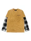 Dsquared2 Logo-print Shirt In Yellow