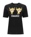 Dsquared2 Logo-print Short-sleeve T-shirt In Black