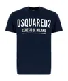 Dsquared2 Ceresio 9 Print Cotton Jersey T-shirt In Black