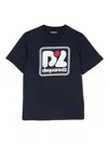 Dsquared2 Logo-print Short-sleeve T-shirt In Blue