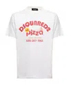 Dsquared2 Logo-print Short-sleeve T-shirt In White