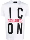 Dsquared2 Logo-print Short-sleeve T-shirt In White