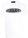 Dsquared2 Logo-print Short-sleeve T-shirt In White