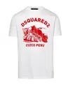 Dsquared2 Logo-print Short-sleeve T-shirt In White