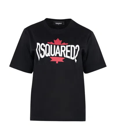 DSQUARED2 DSQUARED2 PRINTED CREWNECK T-SHIRT
