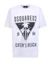 Dsquared2 Logo-print Short-sleeved T-shirt In White