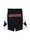 Dsquared2 Logo-print Shorts In Black