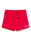 Dsquared2 Logo-print Shorts In Red