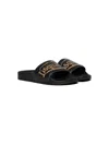 Dsquared2 Logo-print Slides In Black
