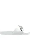 Dsquared2 Logo-print Slides In White
