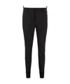 Dsquared2 Slim-fit Tapered Trousers With Branded Side Stripes In Black