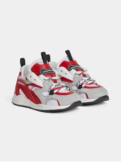 Dsquared2 Logo-print Sneakers In ホワイト