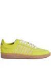 Dsquared2 Logo-print Sneakers In Yellow