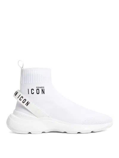 DSQUARED2 ZAPATILLAS - BLANCO